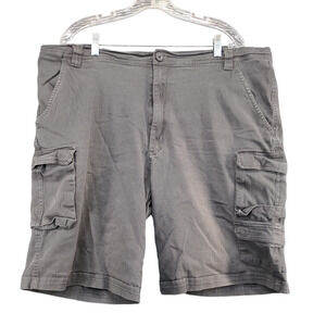 Lincoln Outfitters Mens Cargo Shorts Gray Size 42 Cotton Pockets